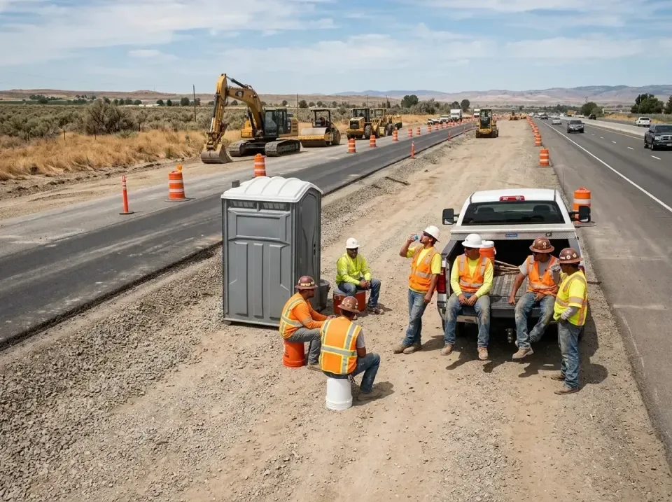 highway-road-construction-crew-007 — frequently asked questions, Porta Potty and Restroom Rentals in Idylwood, VA